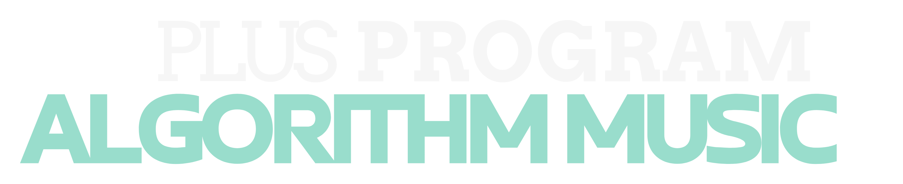 Algorithm Music - Plus Program